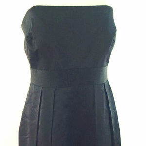 Satin strapless Valentino cocktail dress